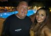 Danny Malin on holiday at a health spa