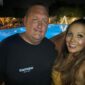 Danny Malin on holiday at a health spa