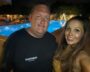 Danny Malin on holiday at a health spa