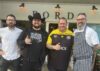 Matt Healey of Ford, Ilkley with Danny Malin and Kalani