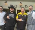 Matt Healey of Ford, Ilkley with Danny Malin and Kalani